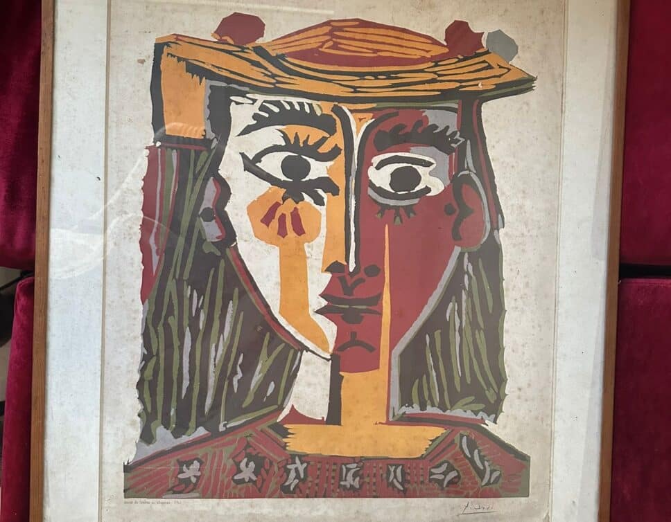 Estimation de la Lithographie ‘Buste de femme au chapeau’ de Picasso de 1962