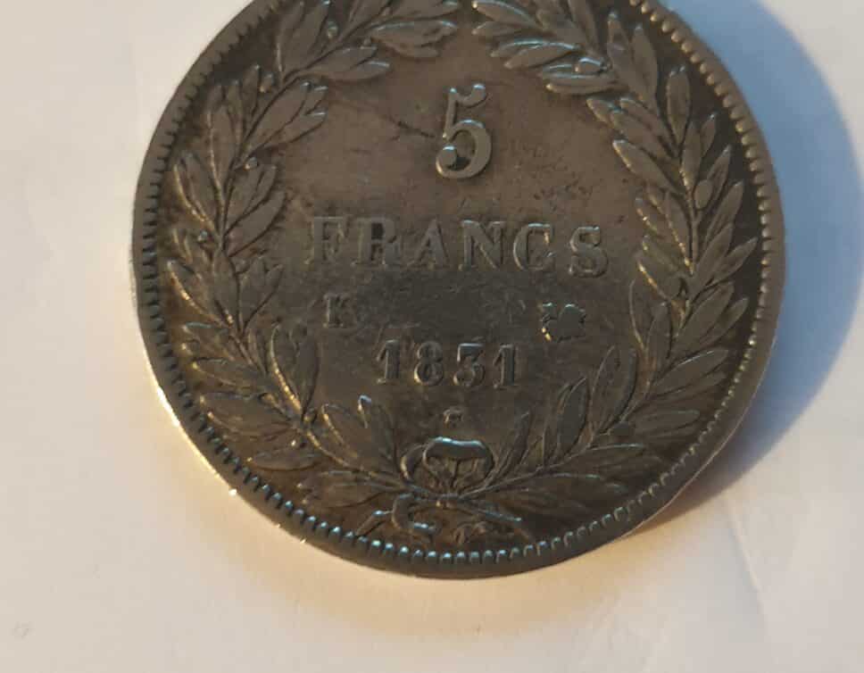 Estimation Médaille de Monnaie en Argent 5 Francs 1851