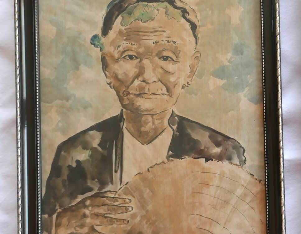 « Expertise de peintures sur soie représentant des portraits d’hommes et de femmes d’Asie transmises par une cousine voyageuse – Origine inconnue »