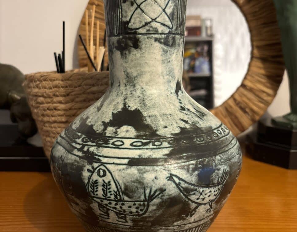 Estimation Vase Art Deco Jacques Blin – Parfait Etat – 30 cm