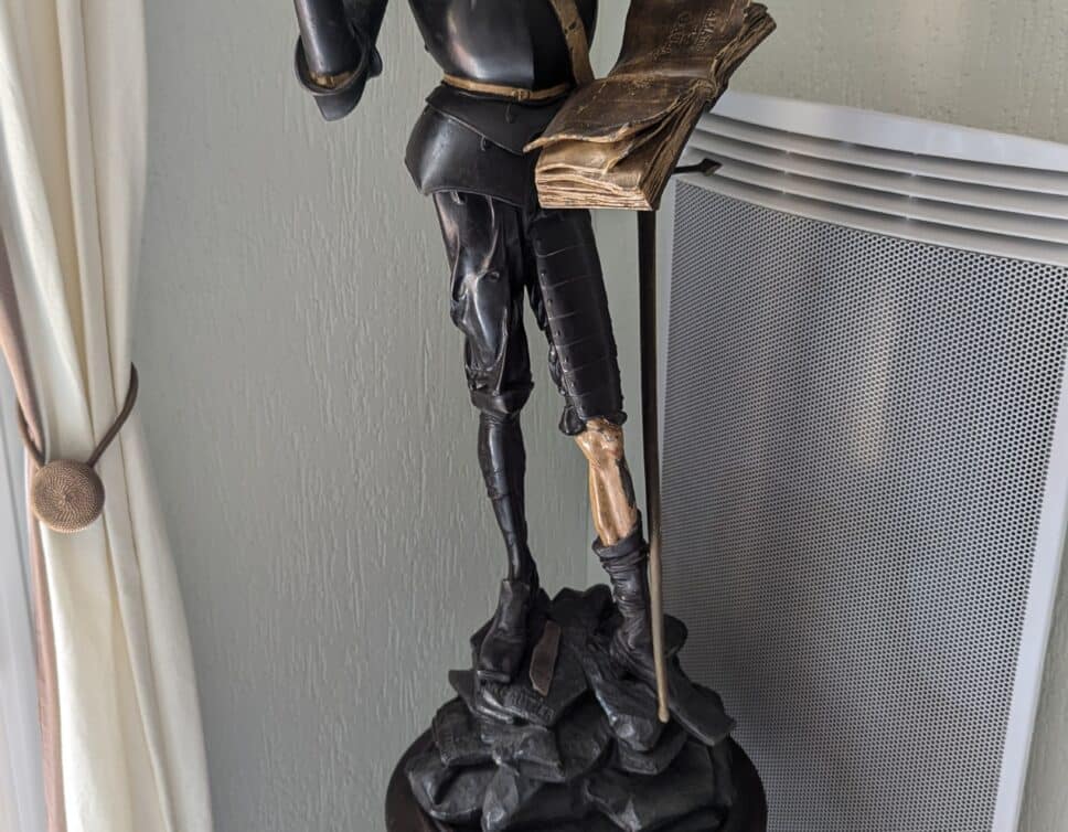 Estimation sculpture Don Quichotte de Jacques Louis Gautier