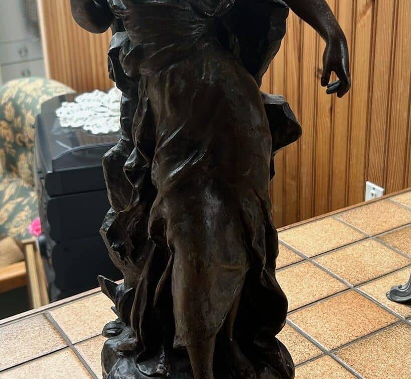 Estimation d’une statue en bronze signée