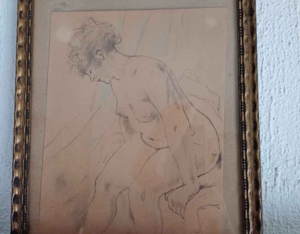 Estimation dessin artistique représentant une femme nue par Rassenfosse