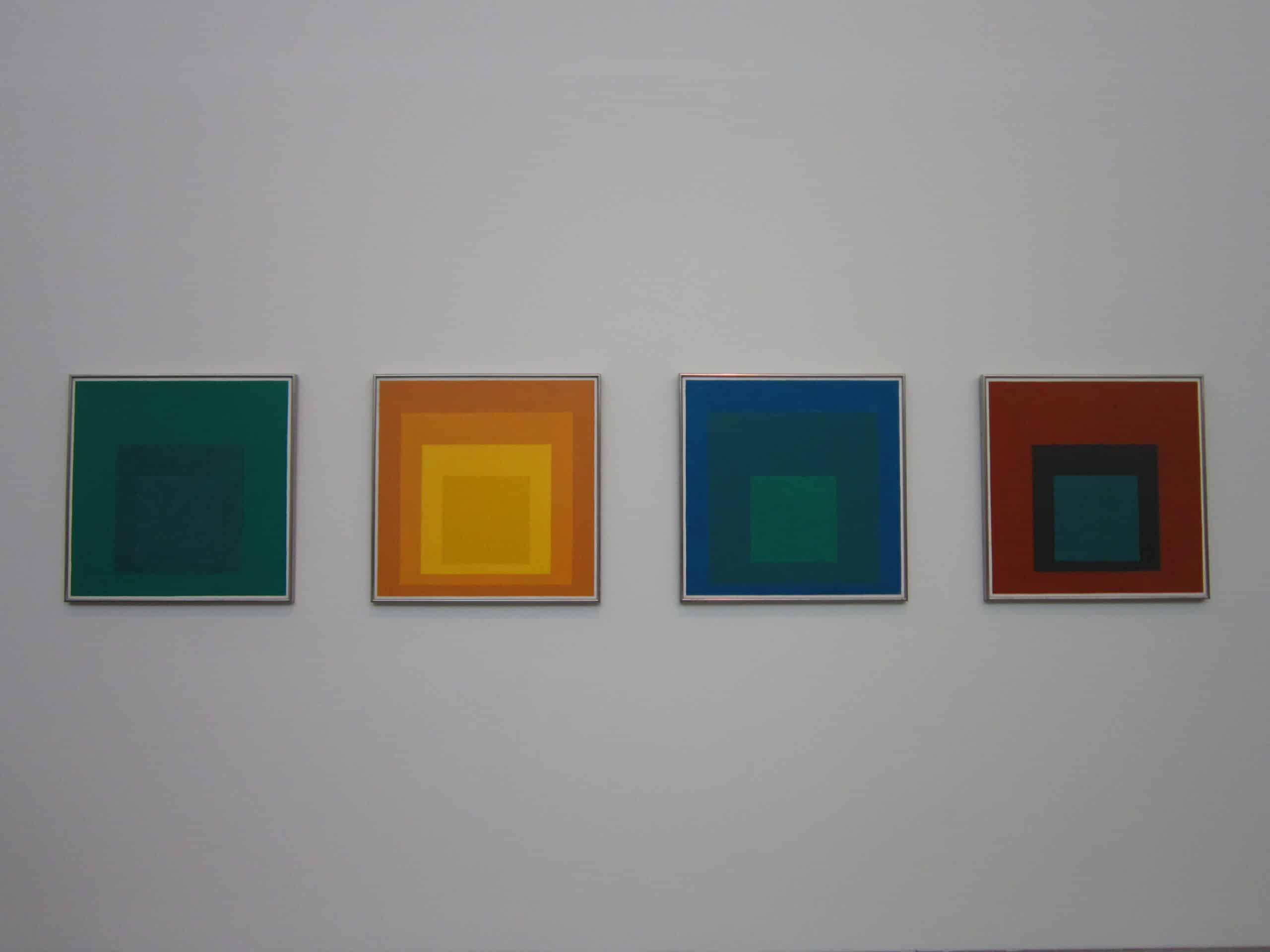 Josef Albers, Etudes pour Homage to the Square Estimation Josef Albers gratuite