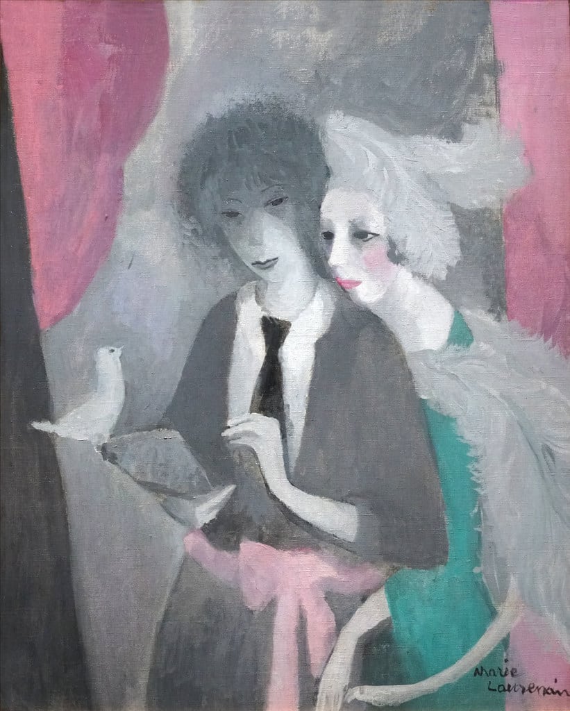 Marie Laurencin, Femmes à la colombe, 1919 Estimation Marie Laurencin gratuite